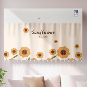 Summer Air Conditioner Windshield 1.5P Horse New Hanging Machine Air Conditioning Cover Windproof Curtain Home Fabric Protection