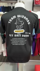 [A3 Front & Back ] Custom Print with Dri-Fit Round Neck Tee