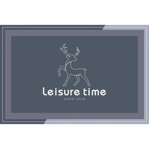 พื้นรองเท้ากันลื่นแบบกันน้ำสำหรับห้องครัว พื้นรองเท้าดูดซับน้ำดีไซน์เรียบง่ายป้องกันแบคทีเรีย ทำความสะอาดง่าย อุปกรณ์ตกแต่งบ้าน