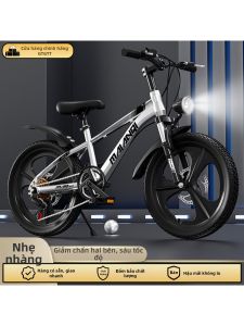 Phanh Đĩa Điều Chỉnh Tốc Độ Hấp thụ Sốc Xe Đạp Núi Trẻ Em 6-12 Tuổi Nam và Nữ