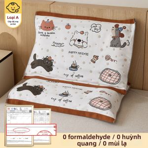 KAMONI | Vỏ Gối Chống Trượt 100% Bông