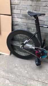 Xe đạp fixed gear Gray f15 màu đen 3 đao cao cấp mới 100%