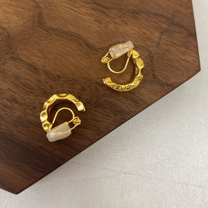 Premium Brand MUTONG STUDIO Original Design Foldable Paper Metal Earrings for Women in Gold and Bronze 18k Dynamic Style