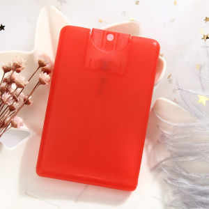 1/5Pcs 20ml Refillable Bottles Card Shape Perfumes Spray Empty Bottle Flat Type Fine Mist Atomizer Makeup Tool Travel Essential