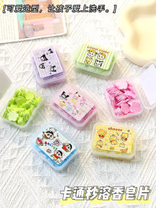 Dùng Một Lần Xà Phòng Mini Lát Cánh Hoa Nước Rửa Tay Kháng Khuẩn Trẻ Em Thân Thiện Với Du Lịch Xà Phòng Cắt Lát
