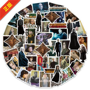 Harry Potter Movie Poster Stickers 50 Pieces Triangle Characters Scrapbooking Wall Decals Collaborative Edition Anime Accessories