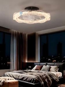Designers Light | Italian Luxury Silent Oscillating Fan Light