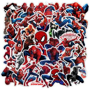 Bandai | 1 Pack Anime Sticker Spiderman Action Figures Hero Character Model Decorative Supplies Gift Toy