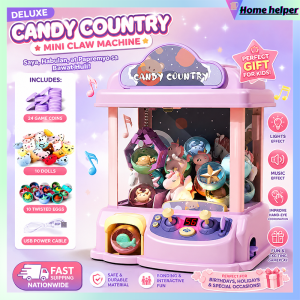 kids play claw machine toys doll catcher toy creative Family game Educational toy