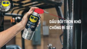 Chai Xịt Dầu Bôi Trơn Khô WD 40 Dry Lube Chống Rỉ Tẩy Rỉ Sét Bảo Dưỡng Xe Chính Hãng 360ml