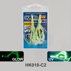 2Pcs HK018 Durable Soft Squid Skirt Fishing Lures Sharp Hook Saltwater Jig Bait for Offshore Fishing Trips