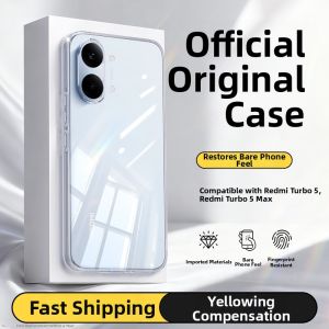 imobile | Redmi Turbo 5 Max Transparent Ultra-thin Full Coverage Silicone Shockproof Case