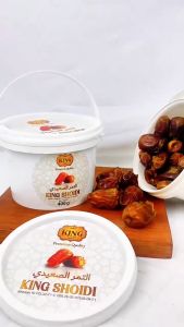 Kurma King Shoidi 400 Gram Eember | King Shoidi Premium Enak | Qurma King Shoidi | Korma 1 Kg  kotak