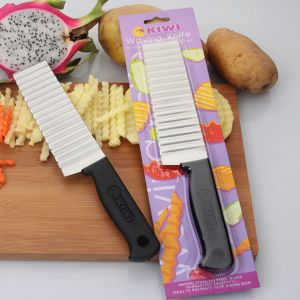 [HCM] Dao Lượn Sóng Cắt Rau Củ Khoai Tây Hình Sóng Chất Liệu Inox Cao Cấp Có Móc Treo-Hesede3406