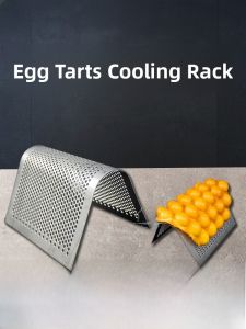 Food Grade 304 Stainless Steel Egg Waffle Cooling Display Stand Barbecue Net Baking Tool Grill Cooking Kitchen Utensils