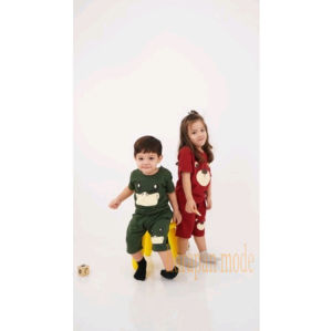 Setelan Anak Model Terbaru Starkids Cewek Cowok/Stelan Anak Starkids Motif Animal Laki-laki Perempuan