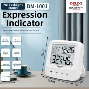 DELIXI | High Precision Digital Indoor Thermometer Humidity Monitor