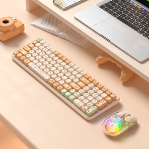 B.O.W | Wireless Bluetooth Multi-Mode Keyboard Mouse Set Silent