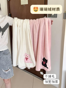 ผ้าขนหนูอาบน้ำผู้หญิง ผ้าขนหนูสวมใส่ได้ทั้งตัว ผ้าขนหนูแห้งเร็ว ดูดซับน้ำ ผ้าขนหนูสามชิ้น ผ้าคลุมก้นอาบน้ำ ผ้าขนหนูผู้หญิง