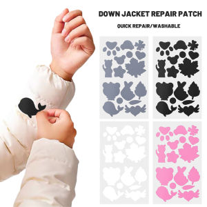 Tự dính miếng vá sửa chữa Áo khoác lông vũ lỗ sửa chữa không có miếng dán ủi các bản vá lỗi cho Diy áo Áo khoác lông vũ vải túi ngủ lều