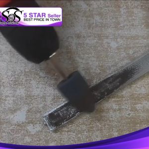 1pcs 6mm Mounted Stone Burr Grinding Head Ceramic Grinding Wheel Grinder Abrasive Polishing Stone Mata Polish Mata Batu