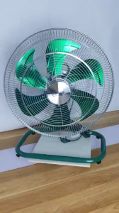 Quạt Sàn Chân Quỳ YJQH-450 – 6 Cánh Nhôm – 45cm – Điều Khiển Từ Xa – Núm Điều Khiển Vô Cấp – Công Suất 100W – Bảo Hành 1 Năm