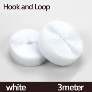 1/3/5M Sew-On Hook and Loop Tape Non-Adhesive Reusable Magic Nylon Velcros Fastener for DIY Sewing Crafts Garments Home Use