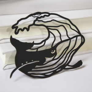 Mini Skeleton Artistic Animal Reading Bookmark Hollow Metal Creative Cultural Product Ancient Style Cute High-end Cartoon Bookmarks