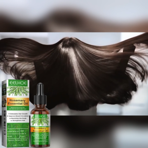 Eelhoe Rosemary Essential Oil Moisturizes Nourishes Scalp Prevents Loss Improve Blood Circulation Nourish Scalp Promote Hair Growth Prevent Baldness Smooth Hair Care 30ml