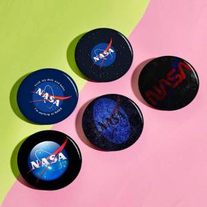 Classic N-NASA-A Anime Button Pin Handmade Brooch For Clothes Cartoon Badge Backpack Decoration Jewelry Accessories