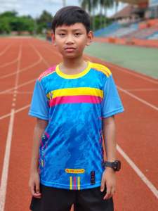 AB999เสื้อกีฬาเด็กผ้านิ่มใส่สบาย