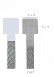 50/5pcs Reusable Cable Ties Velcro Ties Self-Adhesive Power Cord Cable Holder Adjustable Cord Storage Desktop Organiser