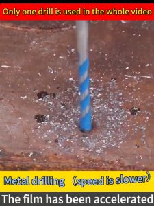 【50 years No deformation】drill bits heavy duty 12PCS/SET 3/4/5/6/8/10/12MM metal drill bit extra long twist drill bit Tile concrete Cement Wall Marble Ceramic Multi-Function Metal Drill 麻花钻头