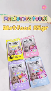Markotops cat food pouch 85gr