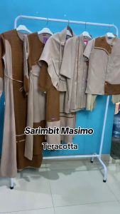 Rauna Sarimbit Keluarga Lebaran 2024 /MASIMO - TERACOTTA / Fashion Muslim Kekinian