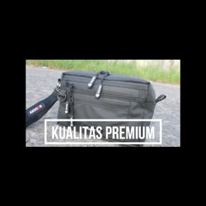 Tas selempang pouch handbag pria terbaru waterproof travel kulit