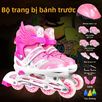 Giày Trượt Patin Đèn Nháy Điều Chỉnh Được