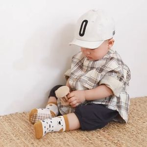 Baby Short Socks Anti-Slip Cotton Socks (0-12 months) - Animal Design Choices | Soft & Breathable Fabric | Comfortable & Warm Feet | Machine Washable | Fast Shipping from Shah Alam