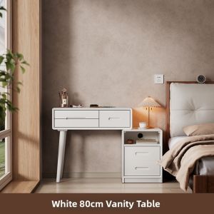 DONGMU | Retro Luxe Solid Wood Vanity Desk