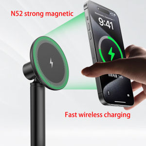 2026 Desktop Phone Wireless Charger Holder Stand for iphone Samsung Xiaomi OPPO for Office Home Travel Fast Charging Holder
