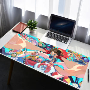 Bandai | One Piece Straw Hat Pirates Group Anime Large Mouse Pad Non-Slip & Stain Resistant Desk Pad for Gamers