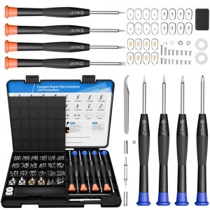 Galacok Glasses Repair Kit All Eyeglass Repair Kit Precision Screwdriver Set for Glasses Sunglasses Watches Small Electronics