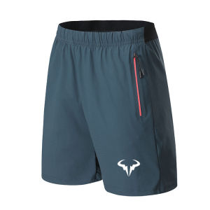 2022 New Summer Mens Tennis Fitness Training Shorts Breathable and Quick-Drying Spandex Running Short Pants for Sports