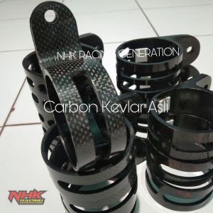 Klem karbon carbon kevlar ninja 2 tak diamter 25 inch kleman gantungan clame clamp