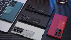 GKK Phantom Bracket For Samsung Galaxy S25 S24 S23 S22 Ultra Plus FE 5G Series Kick Stand MATTE Case For Premium Quality Ultra Thin Cover Mewah Protector Standing Casing Viral S25Ultra S25Plus S24Ultra S23Ultra S22Ultra S24Plus S23Plus S22Plus S23FE