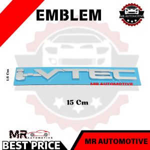 Logo Emblem Bagasi Tulisan I-vtec Besar