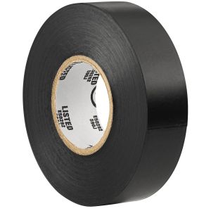 1-5Rolls Electrical Tape PVC Waterproof Repair Insulation Tape Roll Black Colored for Outdoor Pipes or Windows in Cold Weather