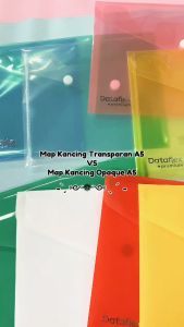 Map Plastik Kancing A5 / Document Bag Dataflex DF-7122