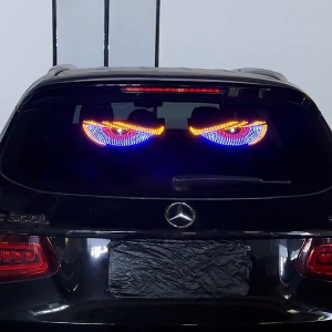 2pcs/sets Devil Eye car decorative lights LED-USB charging 11-mode eye lights. A great atmosphere gift for parties and bars