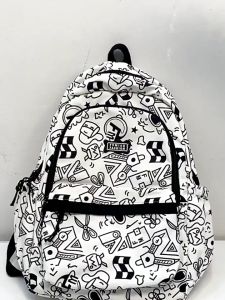 Balo nữ đi học đi chơi thời trang du lịch chống nước ulzzang Hàn Quốc vải Oxford trượt nước cao cấp L5 B5511